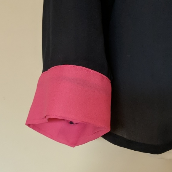 Tobi colorblock button down blouse - Picture 4 of 6